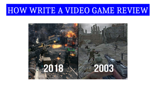 How to Write a Video Game Review