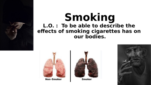 Smoking - PSHE resource