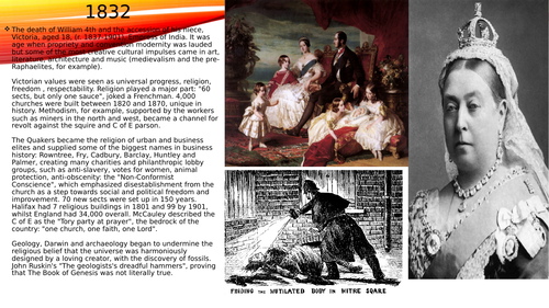 Basic powerpoint presentation of the life and reign of Queen Victoria.