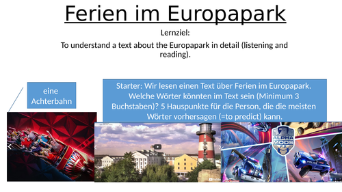 Im Europapark Echo 2 Module 1