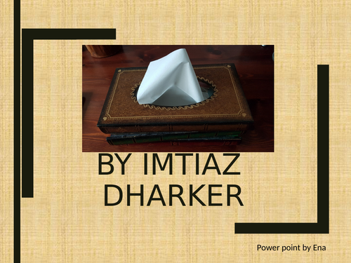 AQA Tissue  annotated  poem