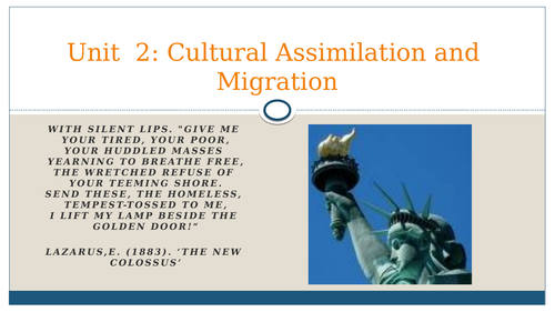 IB English B Experiences: Cultural Assimilation and Migration