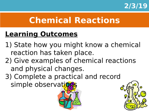 Chemical Reactions Lesson