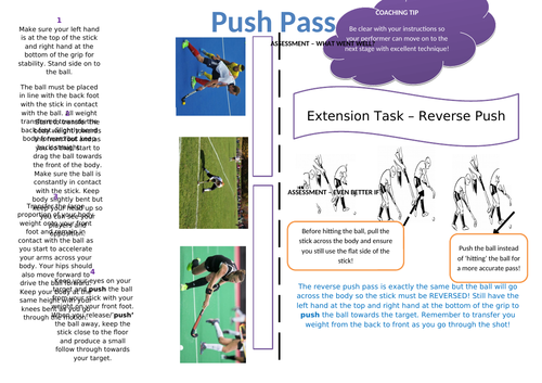 Push Pass Reciprocal Teaching Card