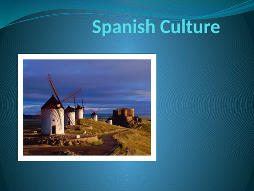 Spanish Culture