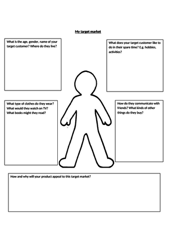 BTEC Tech award Component 2 making a pitch low ability worksheets