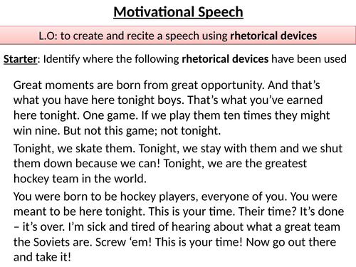 Silverfin - Hellebore Cup Motivational Speech