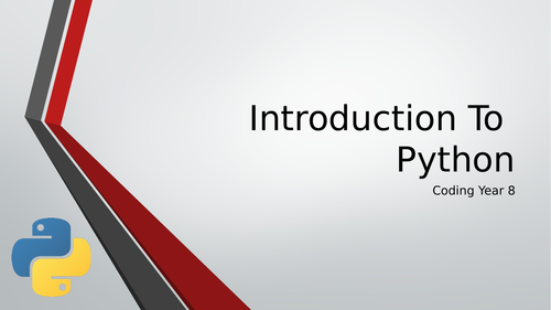 Introduction to Python