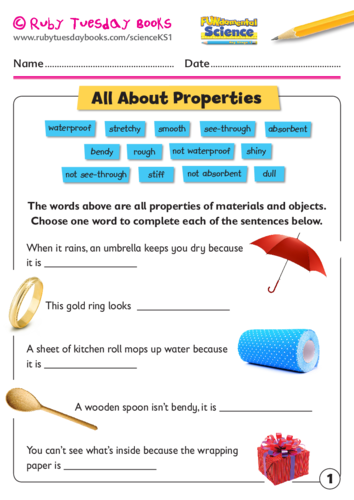 All About Properties Teaching Resources