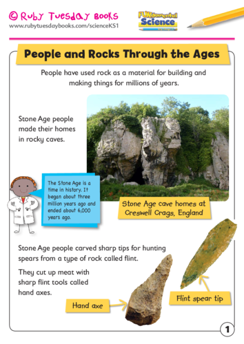 People and rocks through the ages