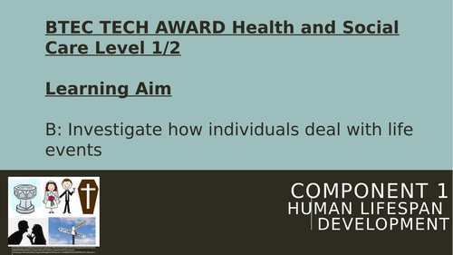 BTEC Health & Social Care Tech Award Component 1 Learning Aim B