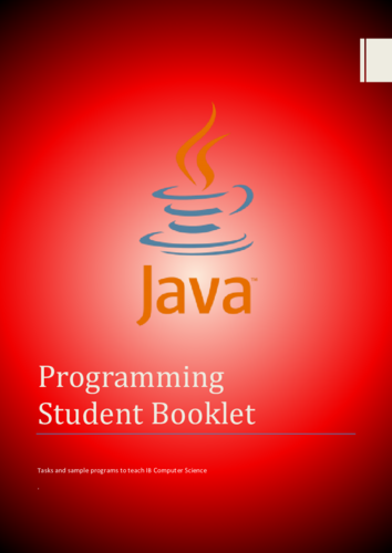 A-Level Java Student Workbook