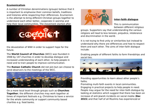 OCR RS Inter-faith dialogue