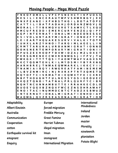 IPC Moving People Mega Puzzle Page