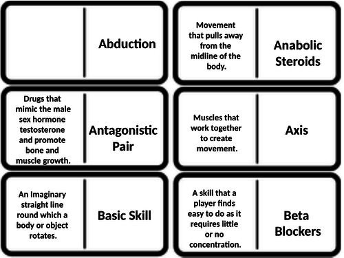 Edexcel GCSE Keyword Revision Game
