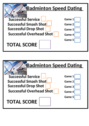 Fun Game for Badminton