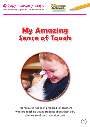My amazing sense of touch booklet