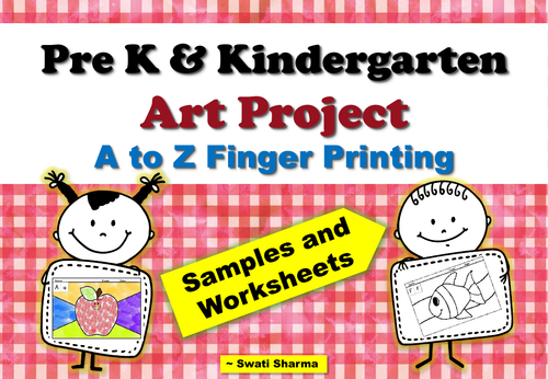 Pre-K and Kindergarten ABC Art Project