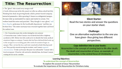 Resurrection AQA A