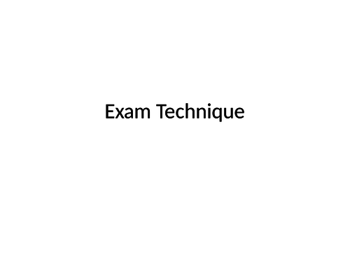 GCSE Computer Science Exam Technique Guide