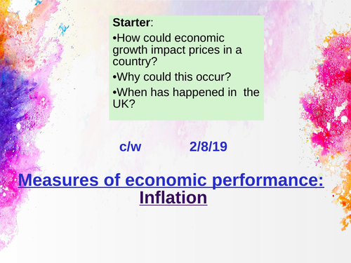 Inflation: A Level Economics