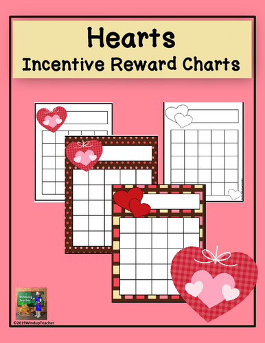 Heart Incentive Reward Charts