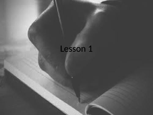 Y9 Poetry SoW - how to approach poetry with AQA