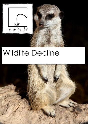 Wildlife Decline. Information and Worksheet