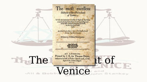 Activities for The Merchant of Venice - whole play