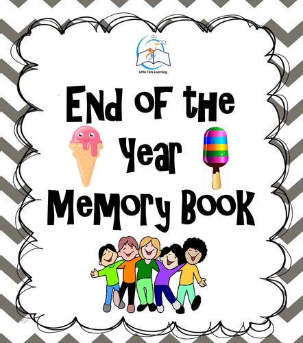 Sweets End of the Year Memory Book