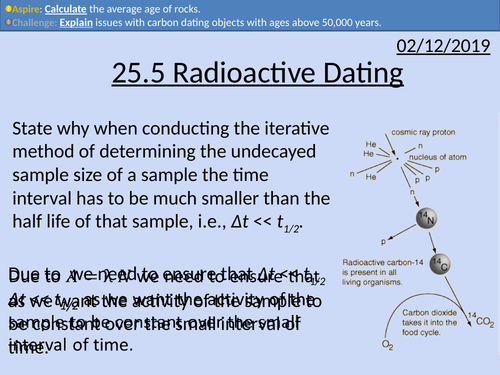 radioactive carbon dating gcse