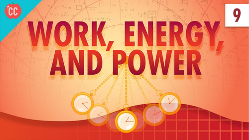 Energy Work and Power