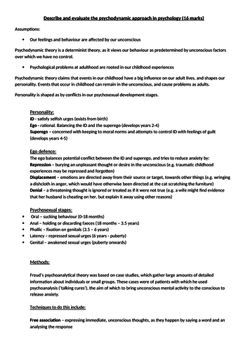 Psychodynamic theory pdf image