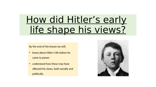 Hitler's early life
