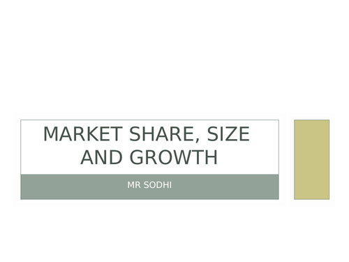 market-share-teaching-resources