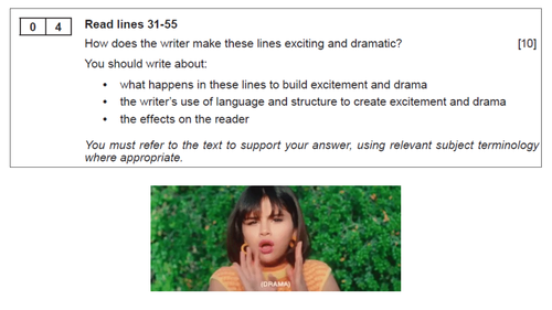 EDUQAS GCSE English Language Summer 2018 Paper 1 Q4 - HOW question (with examiner podcast)