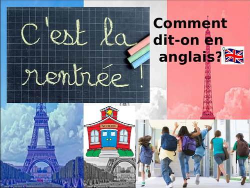 Classroom language - French