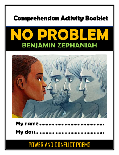 No Problem Comprehension Activities Booklet!