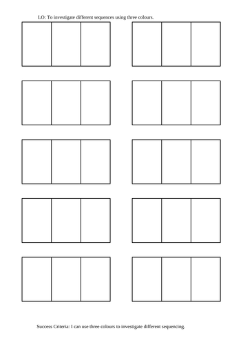 Maths sequencing KS2