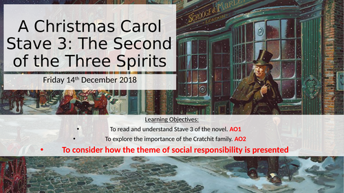 A Christmas Carol Stave 3 (Part 2) REVISION | Teaching Resources