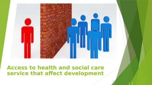 Unit 1 - Human Lifespan Development - 2016 specification - Learning Aim B