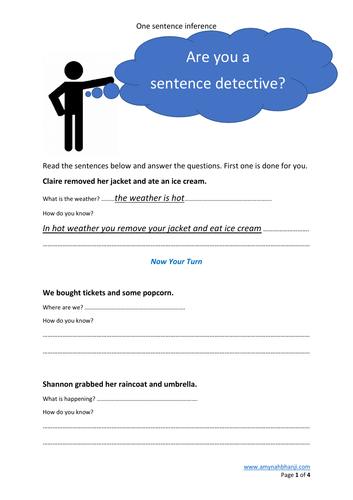 Year 3 - Sentence Detective