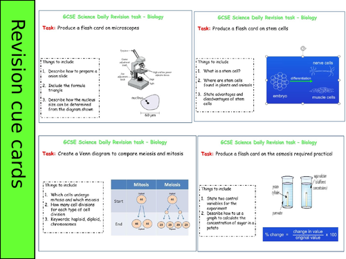 gcse biology homework booklet