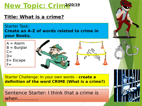 What is Crime?