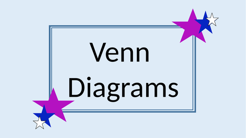 Venn Diagrams