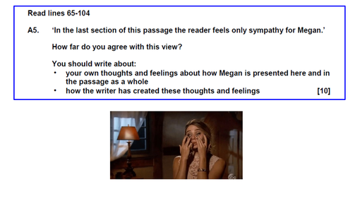 EDUQAS GCSE English Language Paper 1 2016 Q5 (the EVALUATION question) PowerPoint