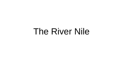 The River Nile