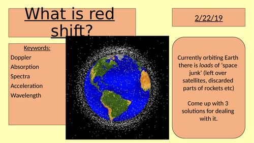 What is red shift? (GCSE space Doppler effect)
