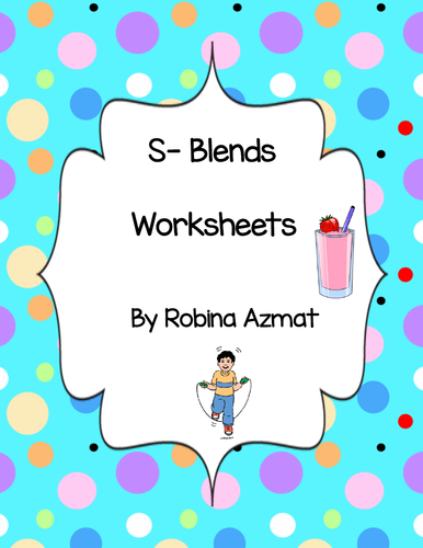 S-Blends Worksheets