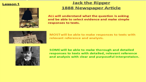 GCSE English Language Eduqas / WJEC Component 2 Paper and Power-point